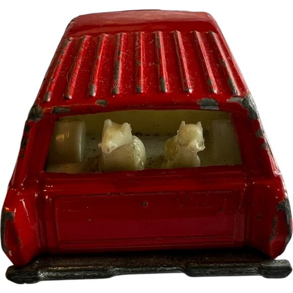 Vintage 1973 Matchbox Mercury Station Wagon, Red with Cobra Decal - Picture 6 of 9